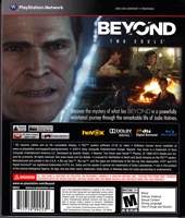 Sony PlayStation 3 Beyond Two Souls Back CoverThumbnail